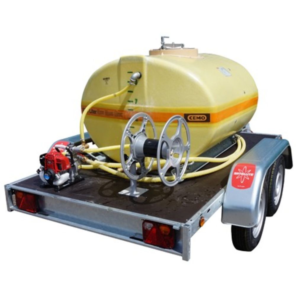 CUVE ARROSAGE PFV 1000L SUR REMORQUE